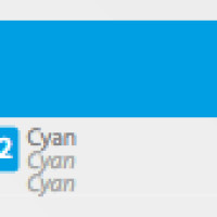 Cyan - μελάνι χαρακτικής - 60ml